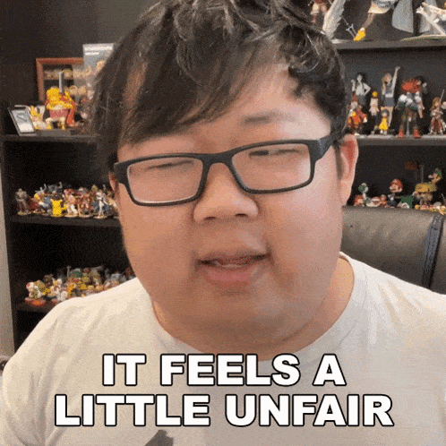 I mean… it’s kinda unfair? 🫤